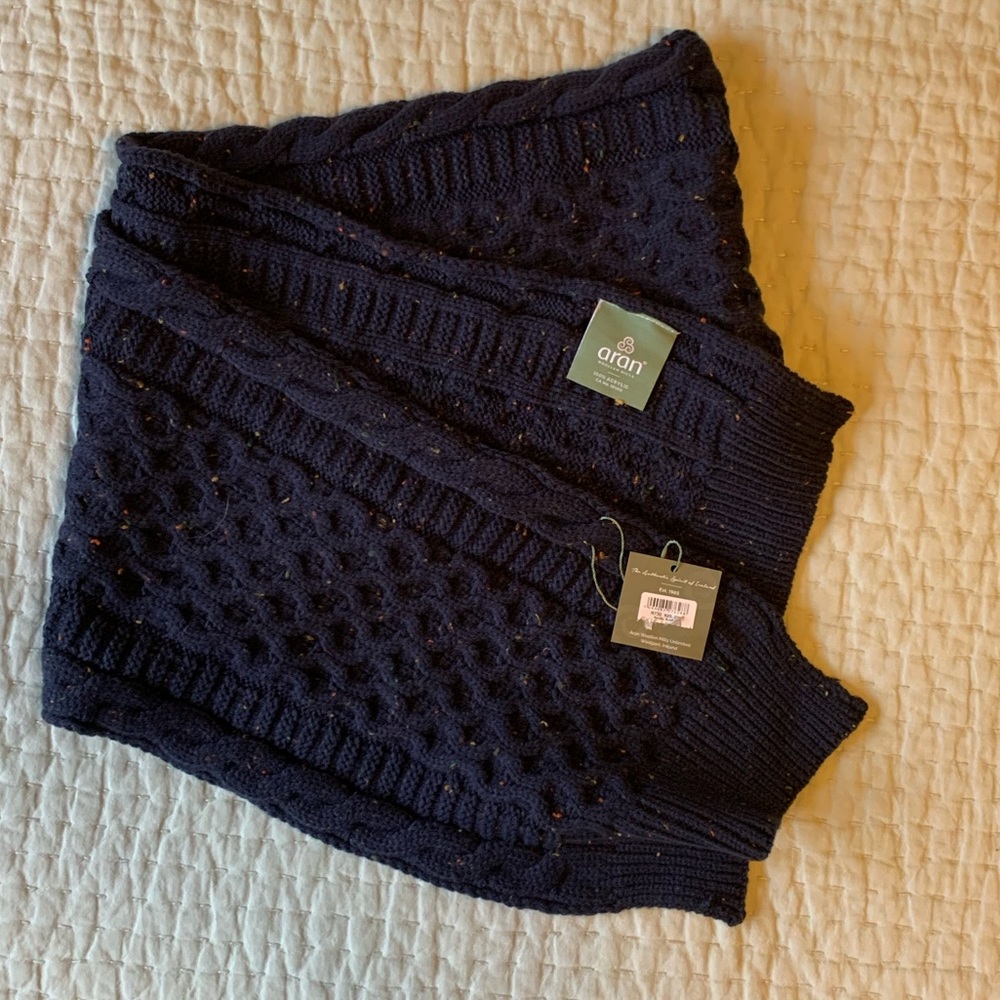 Men’s Aran Scarf NWT